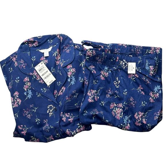 Charter Club Floral Pajama Set - Women's Size Medium - NWT - Picture 5 of 9
